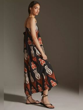 Anthropologie Nikki Maxi Dress Xxs